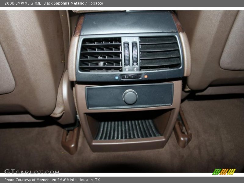 Black Sapphire Metallic / Tobacco 2008 BMW X5 3.0si