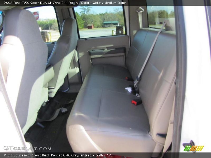 Oxford White / Medium Stone 2008 Ford F350 Super Duty XL Crew Cab Dually