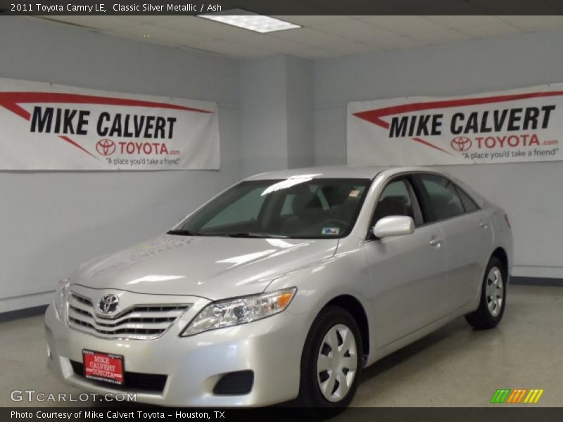 Classic Silver Metallic / Ash 2011 Toyota Camry LE
