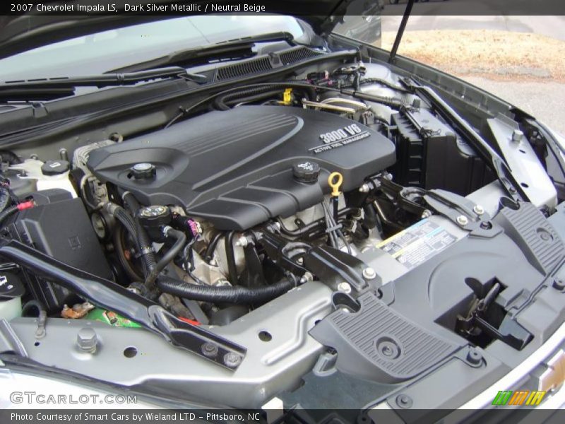 Dark Silver Metallic / Neutral Beige 2007 Chevrolet Impala LS