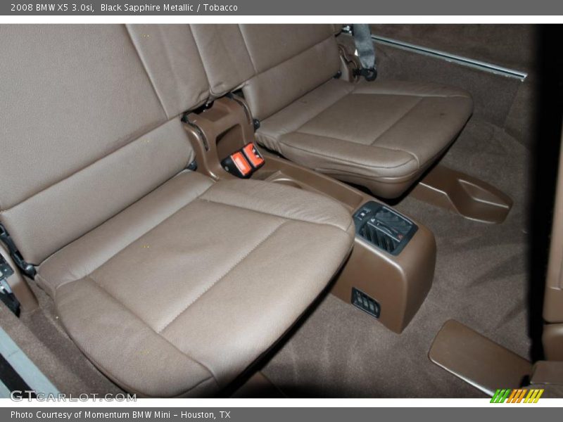 Black Sapphire Metallic / Tobacco 2008 BMW X5 3.0si