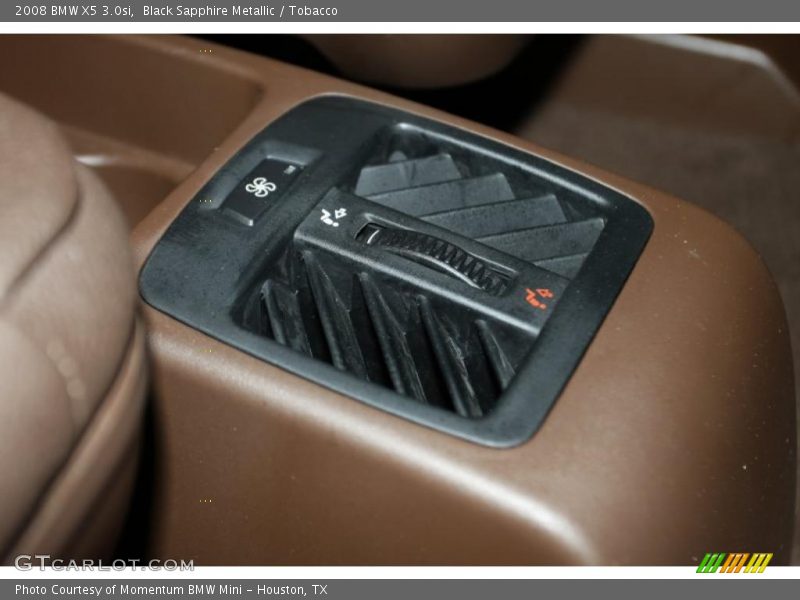 Black Sapphire Metallic / Tobacco 2008 BMW X5 3.0si