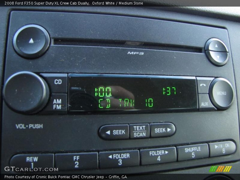 Oxford White / Medium Stone 2008 Ford F350 Super Duty XL Crew Cab Dually
