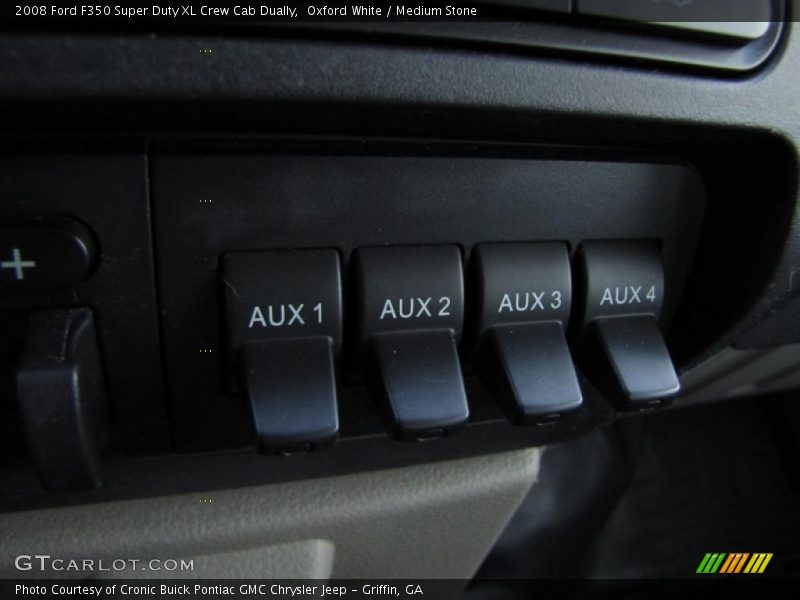 Oxford White / Medium Stone 2008 Ford F350 Super Duty XL Crew Cab Dually