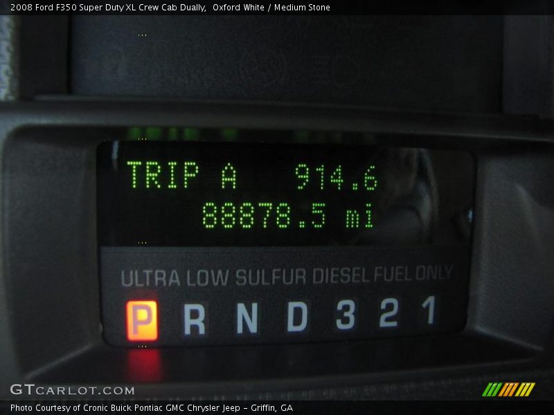 Oxford White / Medium Stone 2008 Ford F350 Super Duty XL Crew Cab Dually