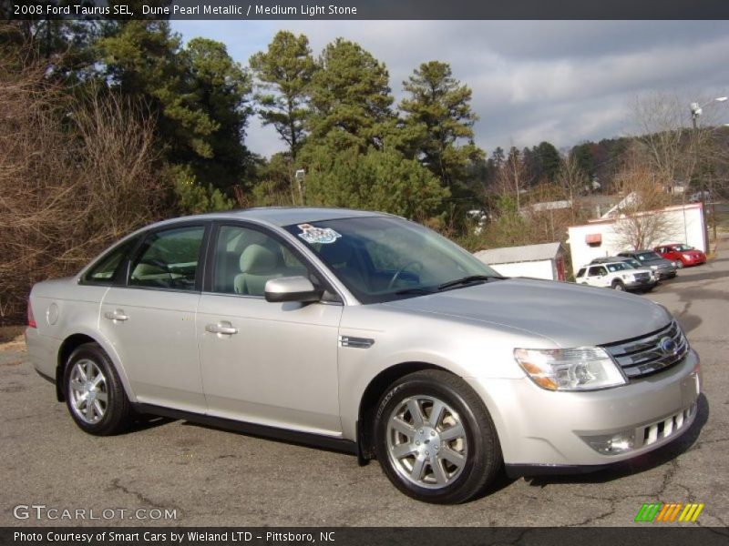 Dune Pearl Metallic / Medium Light Stone 2008 Ford Taurus SEL