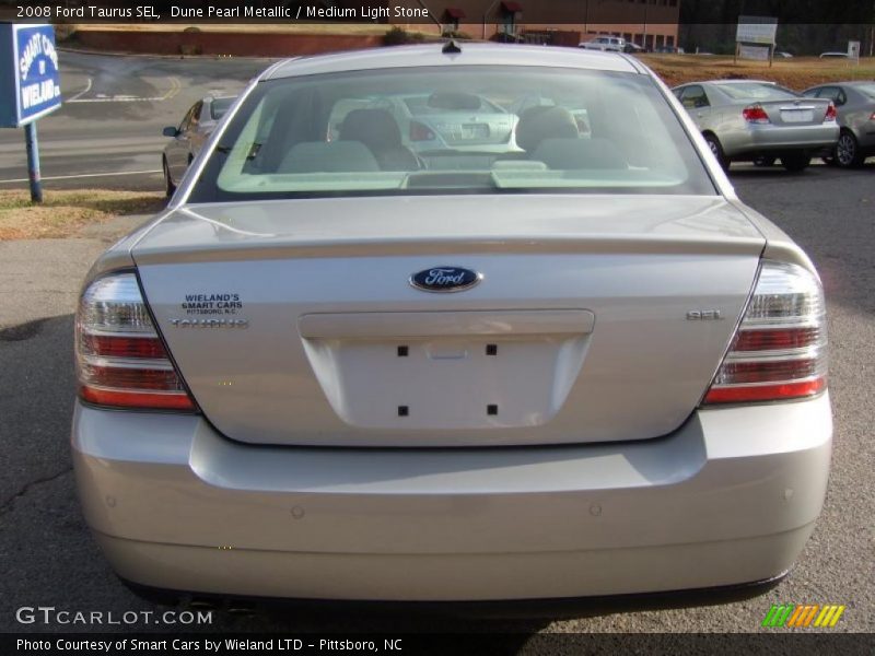 Dune Pearl Metallic / Medium Light Stone 2008 Ford Taurus SEL