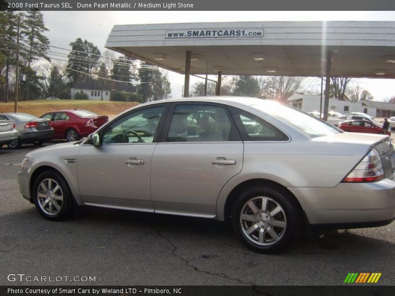 Dune Pearl Metallic / Medium Light Stone 2008 Ford Taurus SEL