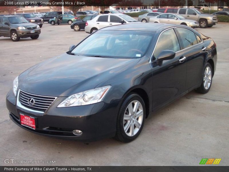 Smoky Granite Mica / Black 2008 Lexus ES 350