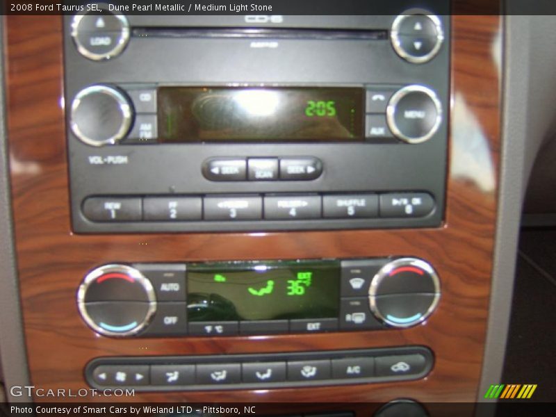 Dune Pearl Metallic / Medium Light Stone 2008 Ford Taurus SEL