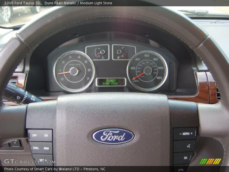 Dune Pearl Metallic / Medium Light Stone 2008 Ford Taurus SEL