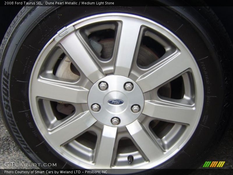 Dune Pearl Metallic / Medium Light Stone 2008 Ford Taurus SEL