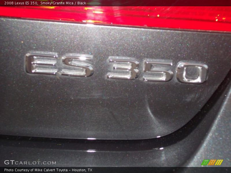 Smoky Granite Mica / Black 2008 Lexus ES 350