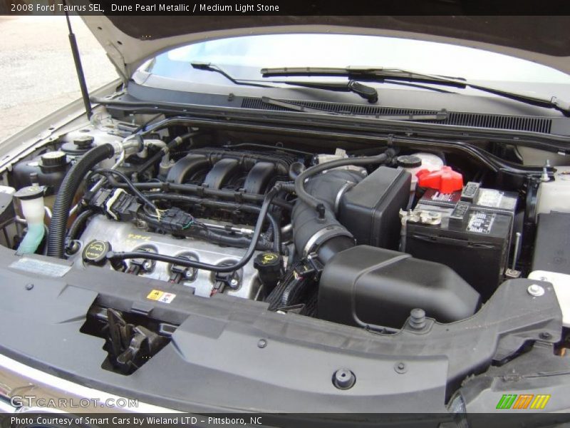 Dune Pearl Metallic / Medium Light Stone 2008 Ford Taurus SEL