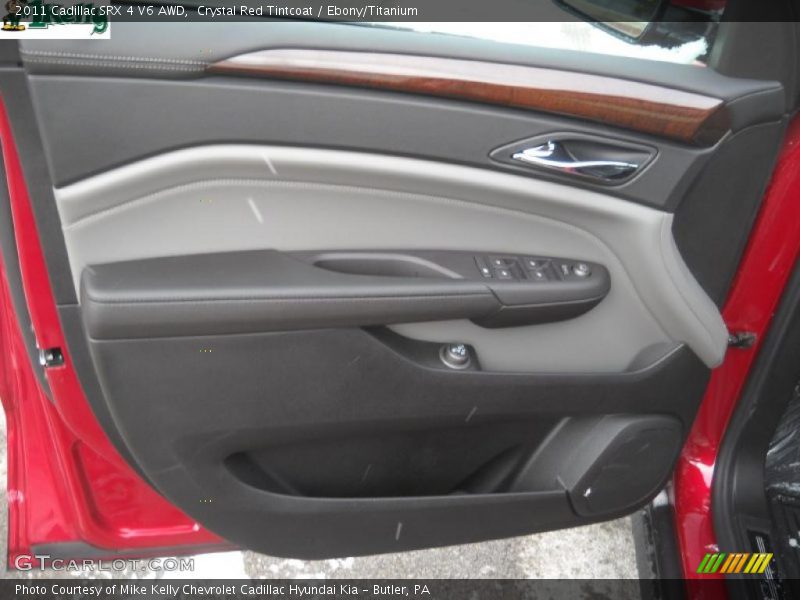 Crystal Red Tintcoat / Ebony/Titanium 2011 Cadillac SRX 4 V6 AWD