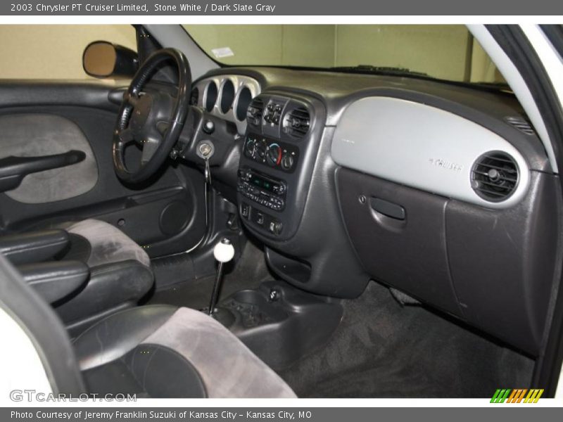 Stone White / Dark Slate Gray 2003 Chrysler PT Cruiser Limited