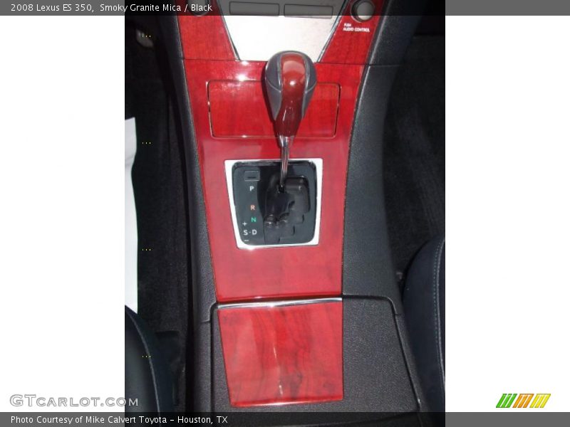Smoky Granite Mica / Black 2008 Lexus ES 350