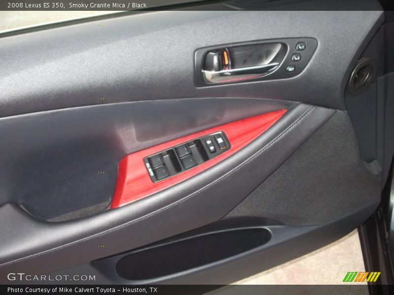 Smoky Granite Mica / Black 2008 Lexus ES 350