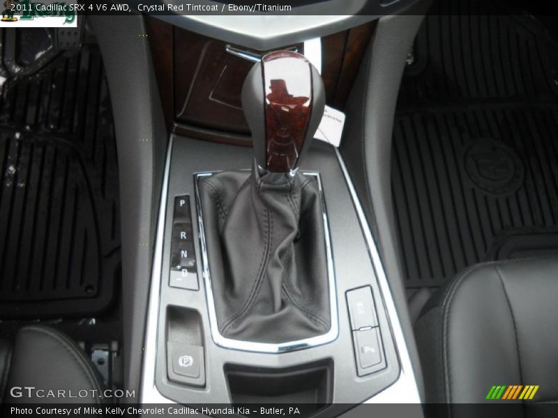 Crystal Red Tintcoat / Ebony/Titanium 2011 Cadillac SRX 4 V6 AWD