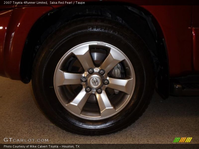 Salsa Red Pearl / Taupe 2007 Toyota 4Runner Limited