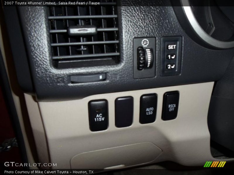 Salsa Red Pearl / Taupe 2007 Toyota 4Runner Limited