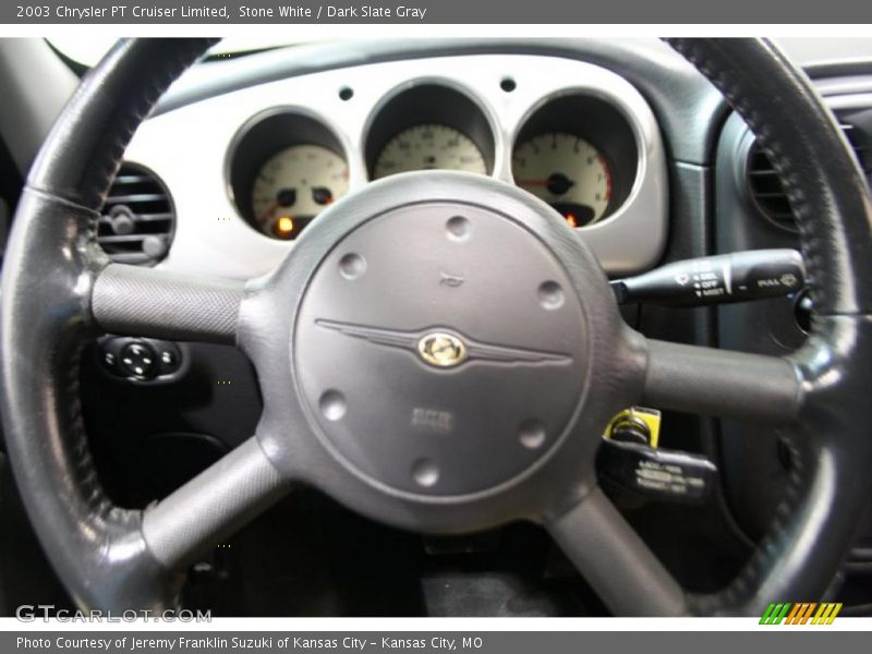 Stone White / Dark Slate Gray 2003 Chrysler PT Cruiser Limited