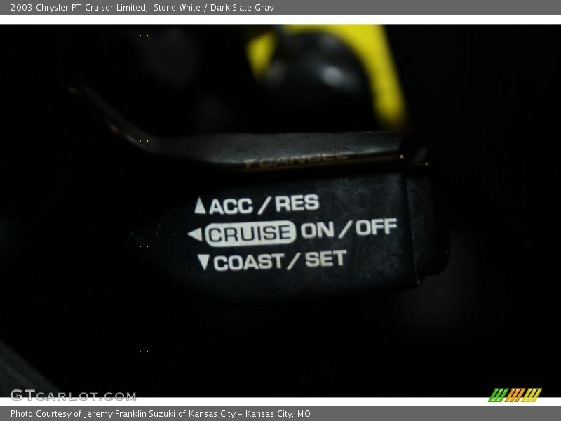Stone White / Dark Slate Gray 2003 Chrysler PT Cruiser Limited