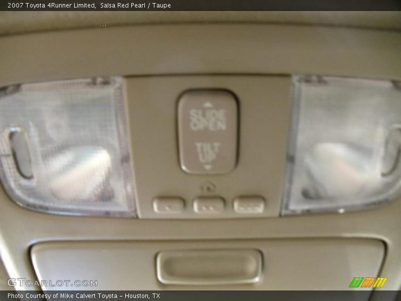 Salsa Red Pearl / Taupe 2007 Toyota 4Runner Limited