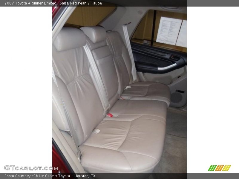 Salsa Red Pearl / Taupe 2007 Toyota 4Runner Limited