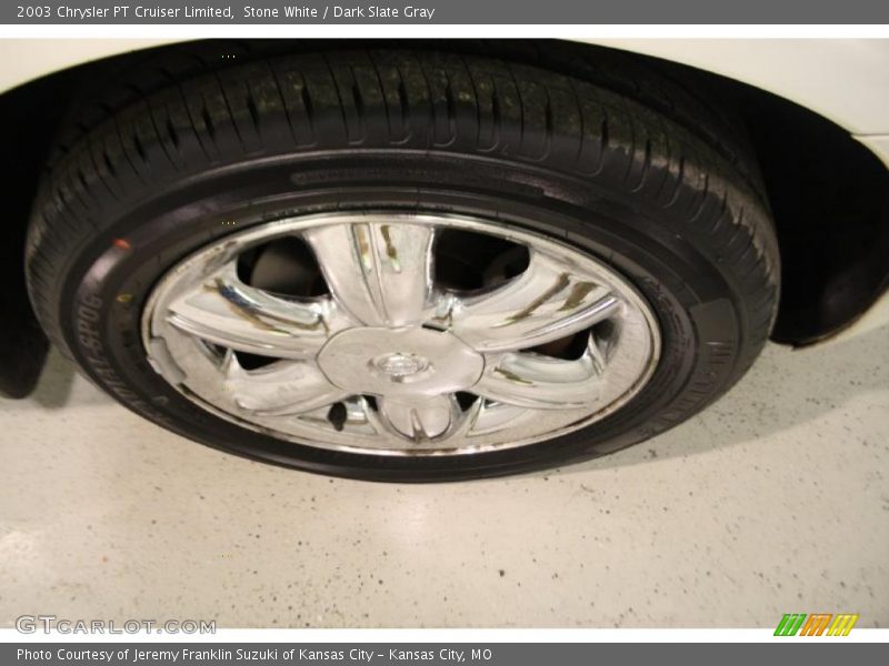 Stone White / Dark Slate Gray 2003 Chrysler PT Cruiser Limited