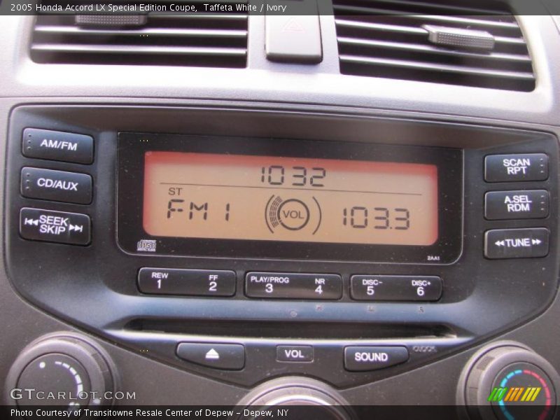 Taffeta White / Ivory 2005 Honda Accord LX Special Edition Coupe