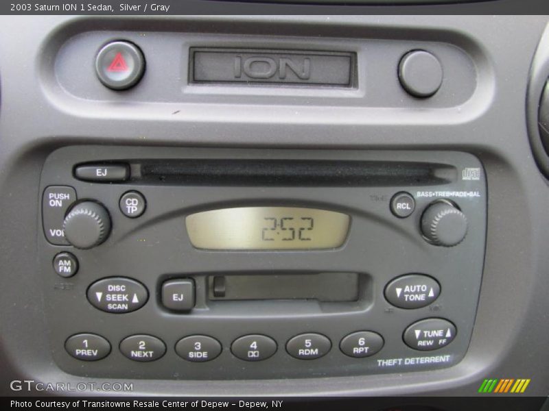Controls of 2003 ION 1 Sedan