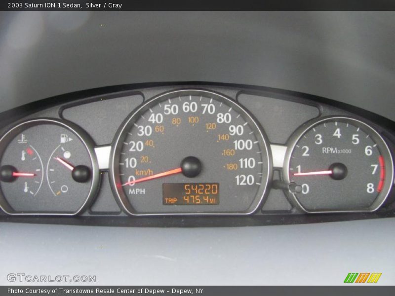  2003 ION 1 Sedan 1 Sedan Gauges