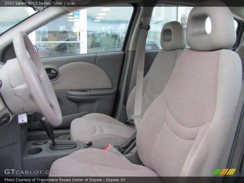 Silver / Gray 2003 Saturn ION 1 Sedan
