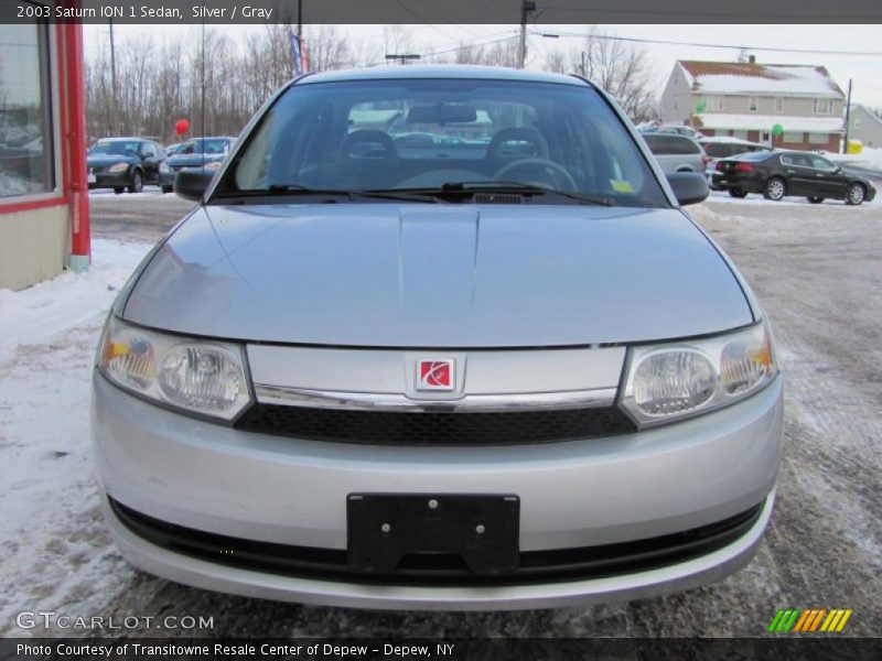 Silver / Gray 2003 Saturn ION 1 Sedan