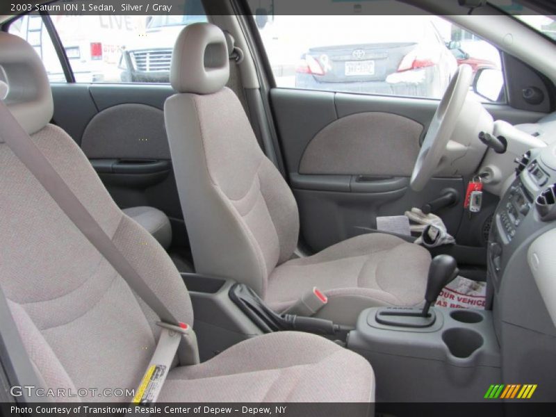  2003 ION 1 Sedan Gray Interior