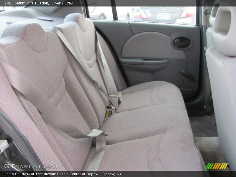  2003 ION 1 Sedan Gray Interior