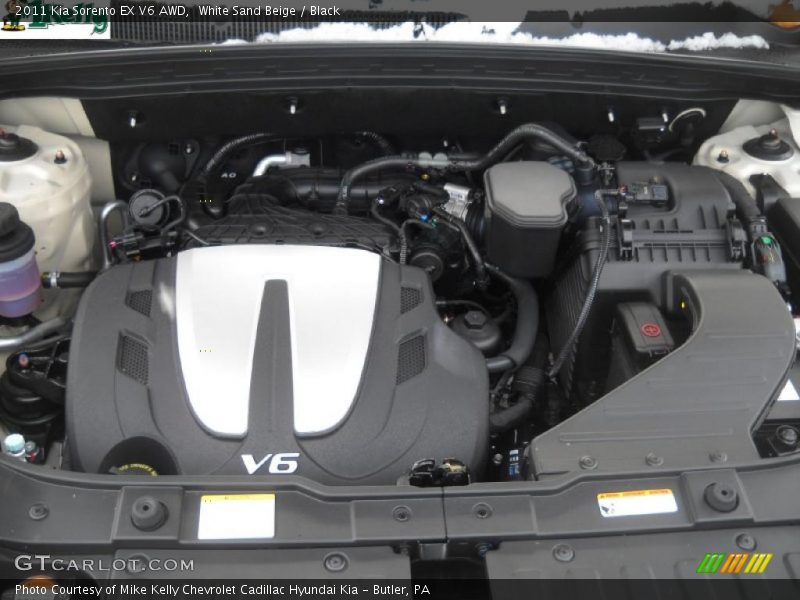  2011 Sorento EX V6 AWD Engine - 3.5 Liter DOHC 24-Valve Dual CVVT V6