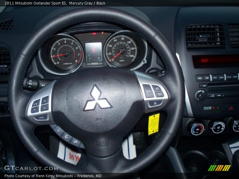 Mercury Gray / Black 2011 Mitsubishi Outlander Sport ES