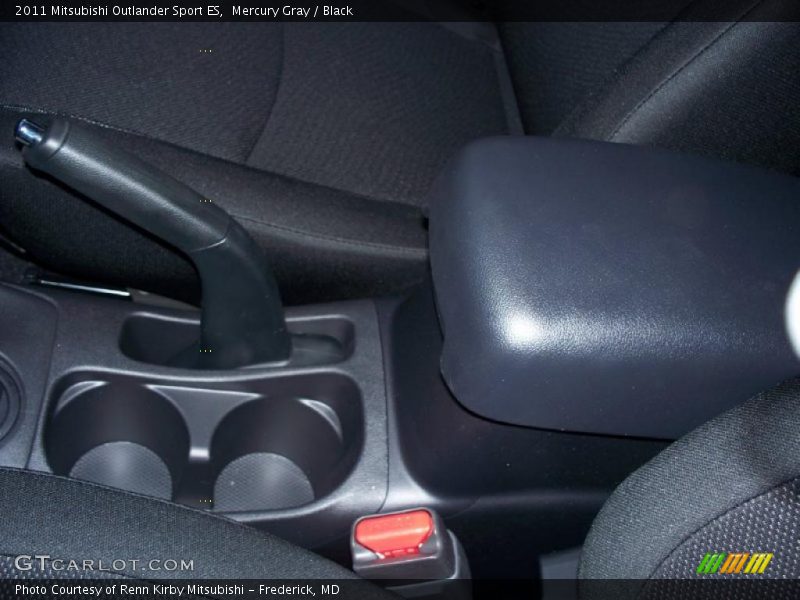 Mercury Gray / Black 2011 Mitsubishi Outlander Sport ES