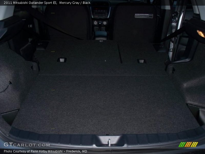 Mercury Gray / Black 2011 Mitsubishi Outlander Sport ES