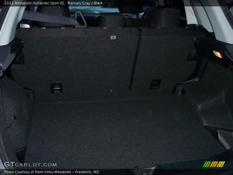 Mercury Gray / Black 2011 Mitsubishi Outlander Sport ES