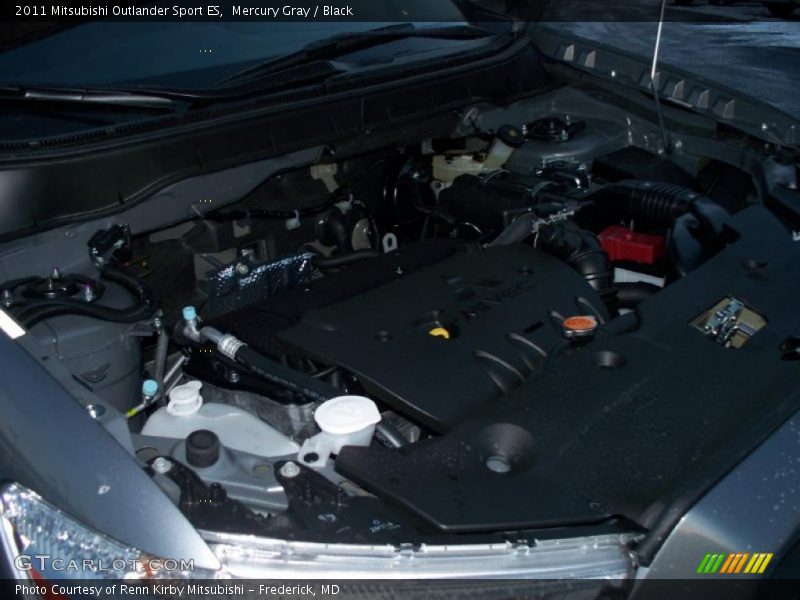 Mercury Gray / Black 2011 Mitsubishi Outlander Sport ES