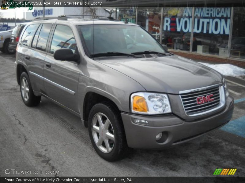 Steel Gray Metallic / Ebony 2007 GMC Envoy SLE 4x4