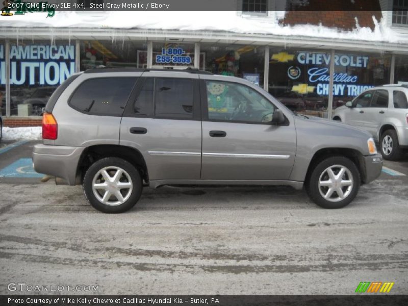 Steel Gray Metallic / Ebony 2007 GMC Envoy SLE 4x4