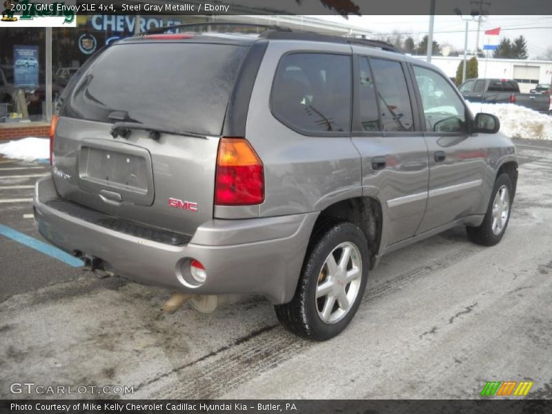 Steel Gray Metallic / Ebony 2007 GMC Envoy SLE 4x4