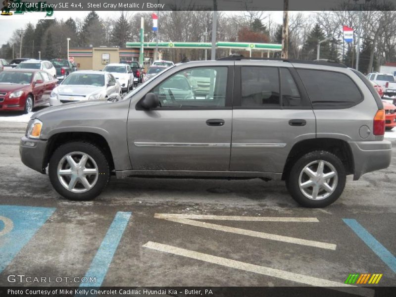 Steel Gray Metallic / Ebony 2007 GMC Envoy SLE 4x4
