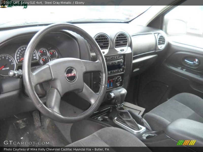Steel Gray Metallic / Ebony 2007 GMC Envoy SLE 4x4