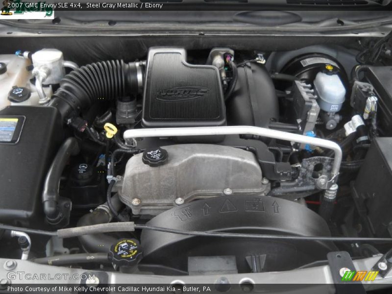 Steel Gray Metallic / Ebony 2007 GMC Envoy SLE 4x4