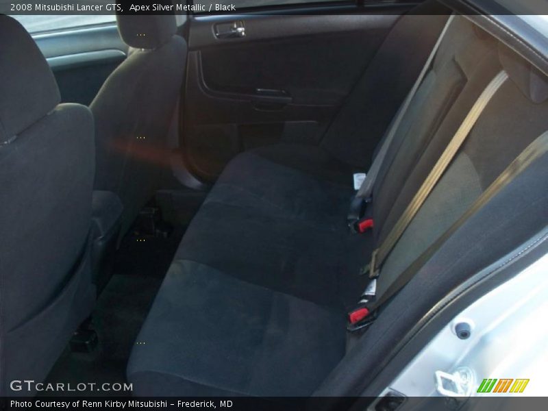Apex Silver Metallic / Black 2008 Mitsubishi Lancer GTS